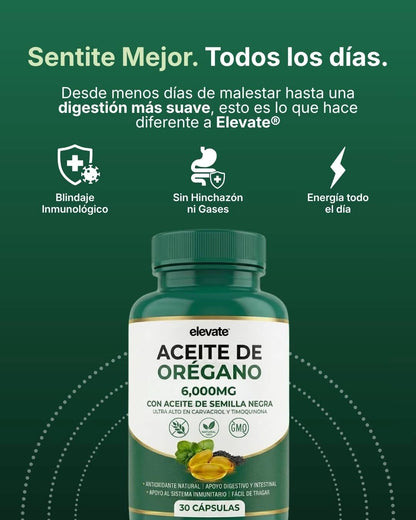 Elevate® – Recuperá tu Inmunidad, Digestión & Energía